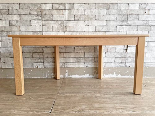 ベカ BEKA システムテーブル 台形 ブナ材 ナチュラル W120cm キッズテーブル ドイツ ボーネルンド BorneLund 取扱 定価￥77,000- ●