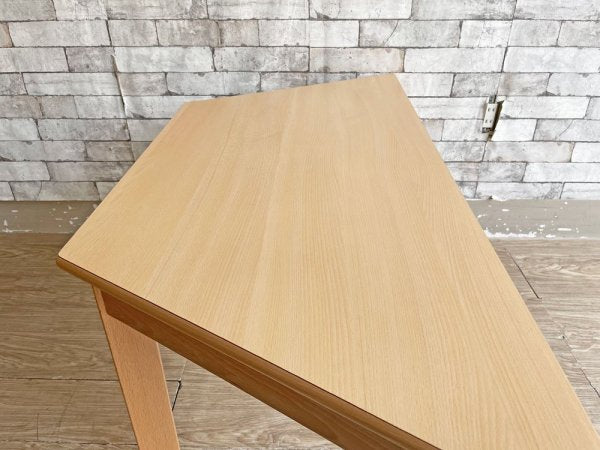 ベカ BEKA システムテーブル 台形 ブナ材 ナチュラル W120cm キッズテーブル ドイツ ボーネルンド BorneLund 取扱 定価￥77,000- ●