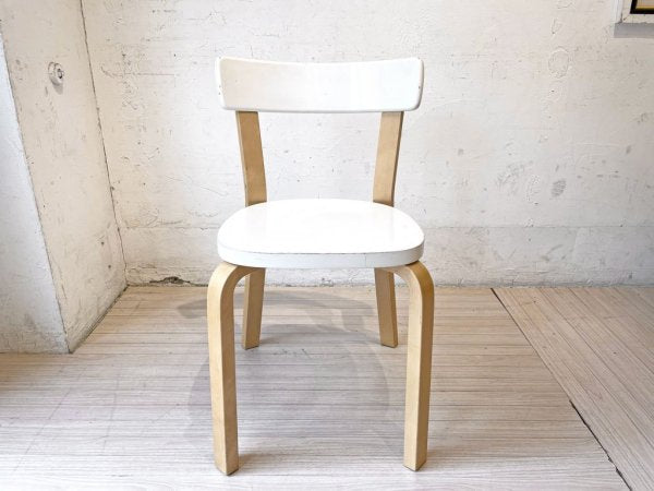 アルテック artek チェア69 Chair69 バーチ材 パイミオカラー ダイニングチェア アルヴァ・アアルト Alvar Aalto フィンランド 北欧家具★