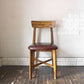 ジャーナルスタンダード journal standard Furniture シノン ダイニングチェア CHINON CHAIR VL ラバーウッド ビニールレザー 定価￥27,500- A ◎