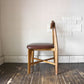 ジャーナルスタンダード journal standard Furniture シノン ダイニングチェア CHINON CHAIR VL ラバーウッド ビニールレザー 定価￥27,500- B ◎