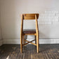 ジャーナルスタンダード journal standard Furniture シノン ダイニングチェア CHINON CHAIR VL ラバーウッド ビニールレザー 定価￥27,500- B ◎