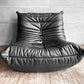 リーンロゼ ligne roset トーゴ TOGO 1Pソファ 1人掛けソファ PVCレザー ブラック ミッシェル・デュカロワ Michel Ducaroy 定価￥152,900- 美品 ♪