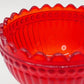 イッタラ iittala マリメッコ marimekko マリスコーリ Mariskooli マリボウル レッド スモールサイズ H12cm フィンランド 北欧雑貨 箱付 ●