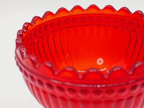 イッタラ iittala マリメッコ marimekko マリスコーリ Mariskooli マリボウル レッド スモールサイズ H12cm フィンランド 北欧雑貨 箱付 ●