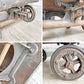 Edward Deane & Beale. バンカーズトローリー 車輪付き ローテーブル ファクトリー インダストリアル 工業系 UKビンテージ ●