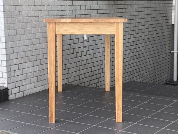 無印良品 MUJI オーク材 パーソナルデスク ワークテーブル W110 引出し付 ナチュラル シンプル ■