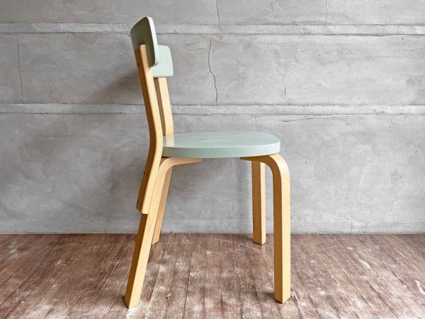 アルテック artek チェア 69 chair 69 パイミオカラー グリーン ダイニングチェア アルヴァ・アアルト フィンランド 北欧家具 ♪