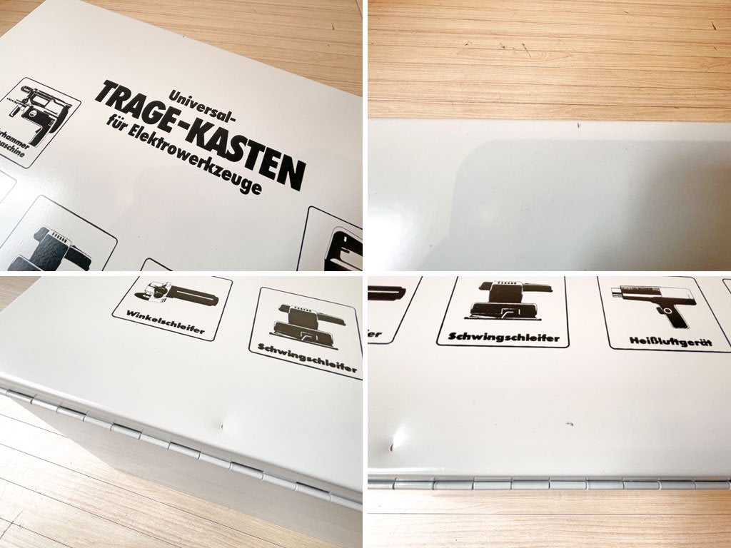ユニバーサル トラゲカステン パワーツール Universal Tragekasten Elektrowerkzeuge 工具箱 toolbox ストレージ GENERAL VIEW 取扱★