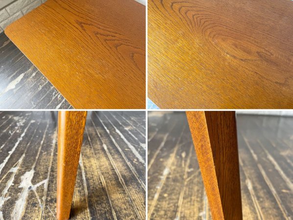 パシフィックファニチャーサービス PACIFIC FURNITURE SERVICE DH ティーテーブル DH TEA TABLE Sサイズ オーク材 ダークブラウン ローテーブル P.F.S ◎