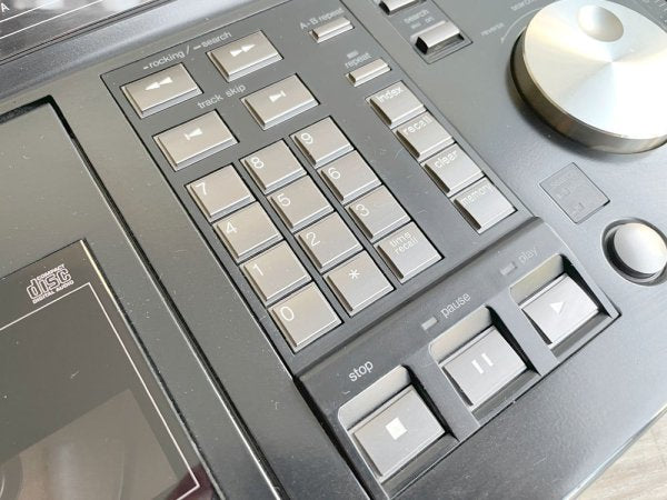 テクニクス Technics SL-P1300 CDプレーヤー オーディオ リモコン付き 1988年販売モデル 当時定価￥200,000- 希少 ●