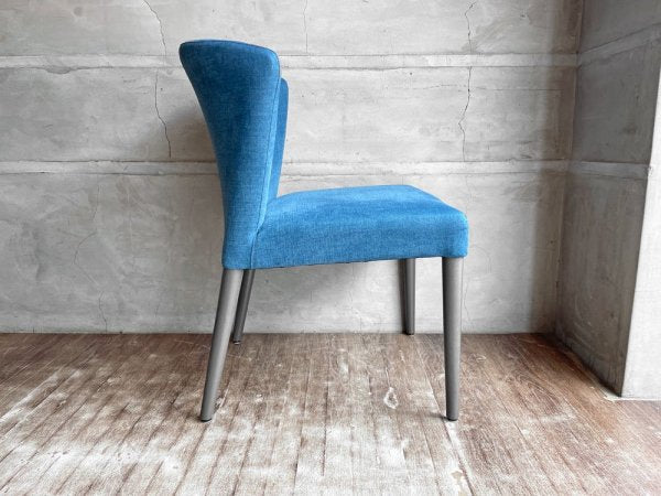 リーンロゼ ligne roset ロゼチルコ チェア ROSETCIRCO CHAIR ダイニングチェア ブルー系ファブリック モダンデザイン ♪