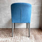 リーンロゼ ligne roset ロゼチルコ チェア ROSETCIRCO CHAIR ダイニングチェア ブルー系ファブリック モダンデザイン ♪