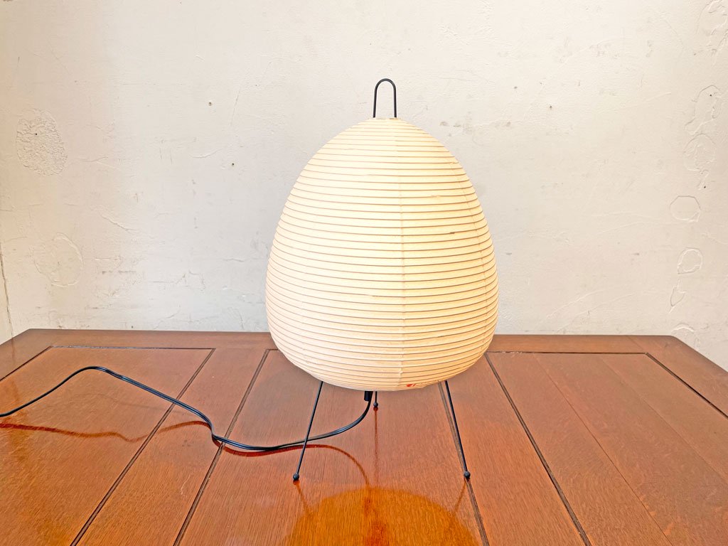 イサムノグチ ISAMU NOGUCHI アカリ AKARI スタンドライト テーブルランプ 1A 和紙 プルスイッチ 定価 19800円 ★