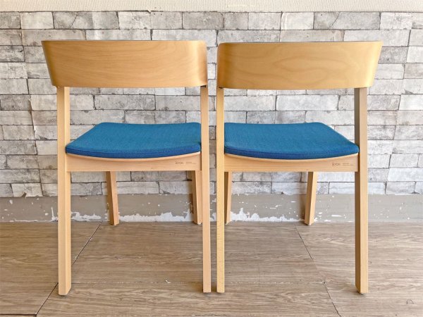 トン TON メラーノ Merano ダイニングチェア スタッキングチェア CY060A クッション仕様 ビーチ材 ナチュラル Alex Gufler 2脚セット ●