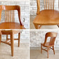 アクメファニチャー ACME Furniture バンクチェア BANK CHAIR ダイニングチェア ラバーウッド USビンテージスタイル 定価￥34,100- B ●