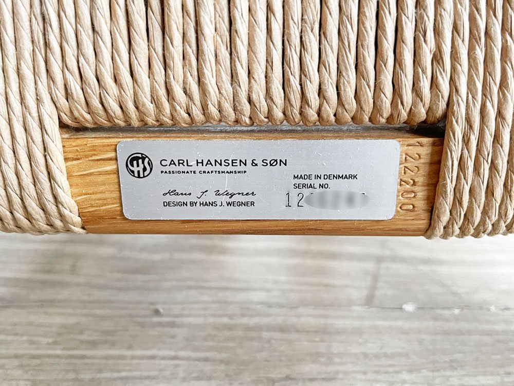 カールハンセン＆サン Carl Hansen & Son CH24 Yチェア 2脚セット オーク材 オイルフィニッシュ ハンス・J・ウェグナー 北欧 定価￥257,400-●