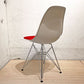 ヴィトラ vitra サイド シェルチェア ポリプロピレン製 シートパット付き レッド エッフェルベース C&R イームズ Eames ミッドセンチュリー ★