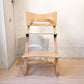 リエンダー Leander ハイチェア HIGH CHAIR ベビーチェア チャイルドチェア 子供椅子 ブナ材 ヨーロッパビーチ材 ナチュラル デンマーク サポートクッション付き ★