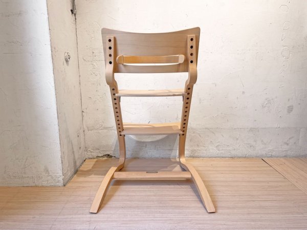 リエンダー Leander ハイチェア HIGH CHAIR ベビーチェア チャイルドチェア 子供椅子 ブナ材 ヨーロッパビーチ材 ナチュラル デンマーク サポートクッション付き ★