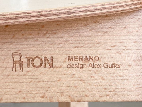 トン TON メラーノ Merano ダイニングチェア スタッキングチェア CY058A ビーチ材 ナチュラル Alex Gufler K ◇