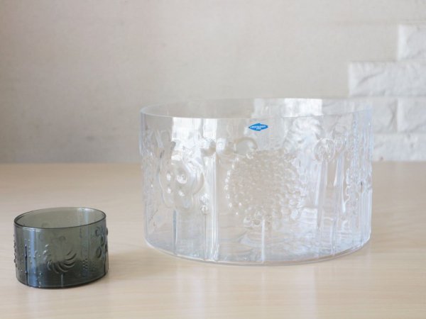 イッタラ iittala フローラ Flora グラスボウル ヌータヤルヴィ オイバ・トイッカ 24cm SCOP 別注 ◎