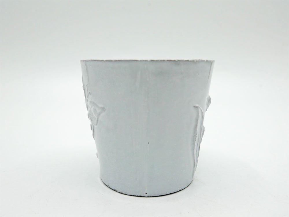 アスティエ・ド・ヴィラット Astier de Villatte フルール Fleurs カップ Φ7.5cm スズラン ナタリー・レテ 定価14,300- フランス ●