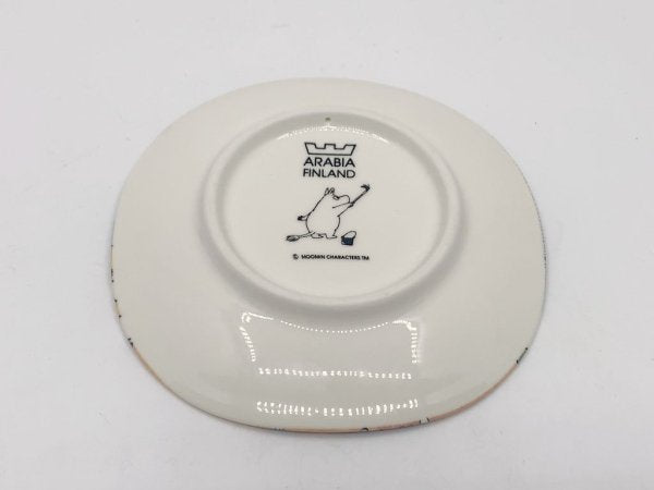 アラビア ARABIA ムーミン Moomin 日曜日の散歩 Sunday stroll プレート 飾り皿 1999-2005 廃番 フィンランド 北欧食器 A ●