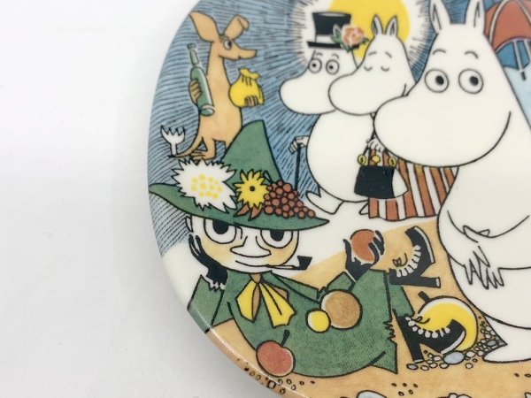 アラビア ARABIA ムーミン Moomin 日曜日の散歩 Sunday stroll プレート 飾り皿 1999-2005 廃番 フィンランド 北欧食器 A ●