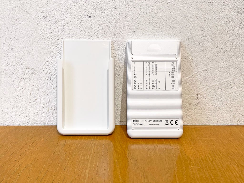 ブラウン BRAWN カリキュレーター 電卓 BNE001WH ホワイト ET66復刻盤 ディーター・ラムス ドイツ 箱・説明書付き ★