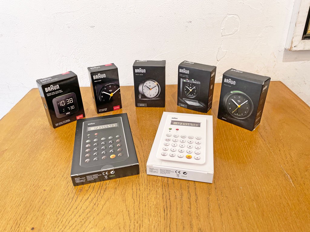 ブラウン BRAWN カリキュレーター 電卓 BNE001WH ホワイト ET66復刻盤 ディーター・ラムス ドイツ 箱・説明書付き ★
