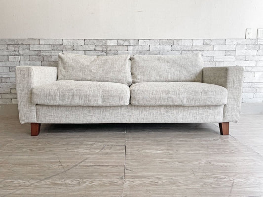 アクメファニチャー ACME Furniture ジェティ フェザーソファ JETTY Feather SOFA 2シーター ファブリック ベージュ系 ミッドセンチュリー USビンテージスタイル ●