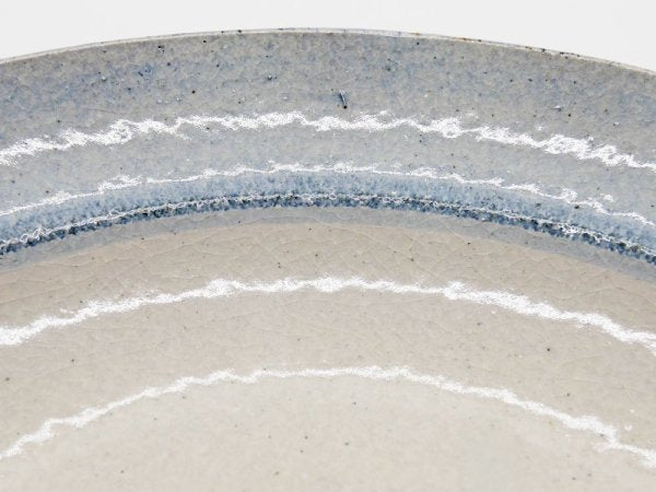 東屋 あずまや 伊賀石本花絵皿 菜の束 七寸半 Φ23cm 石本藤雄 耕房窯 スコープ SCOPE別注 箱付き ●