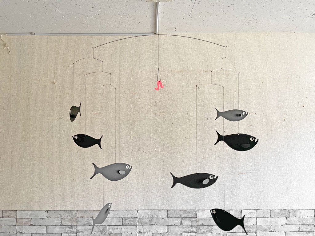 フレンステッド・モビール Flensted Mobiles 魚の群れ Shoal of Fish 30 モビール キネティックアート 知育玩具 デンマーク ●