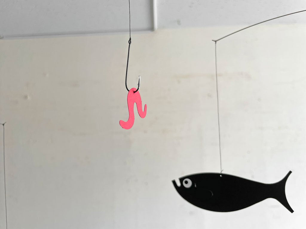 フレンステッド・モビール Flensted Mobiles 魚の群れ Shoal of Fish 30 モビール キネティックアート 知育玩具 デンマーク ●
