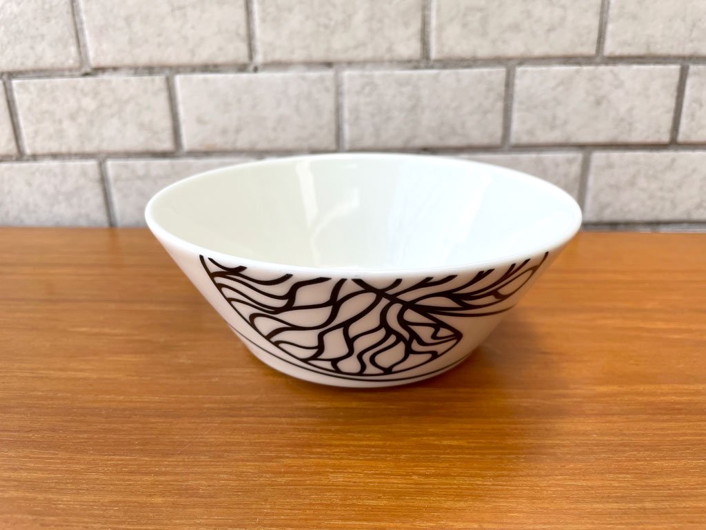 イッタラ × マリメッコ iittala × marimekko ボットナ BOTTNA ボウル 直径15cm 希少廃番 フィンランド 北欧食器 ■