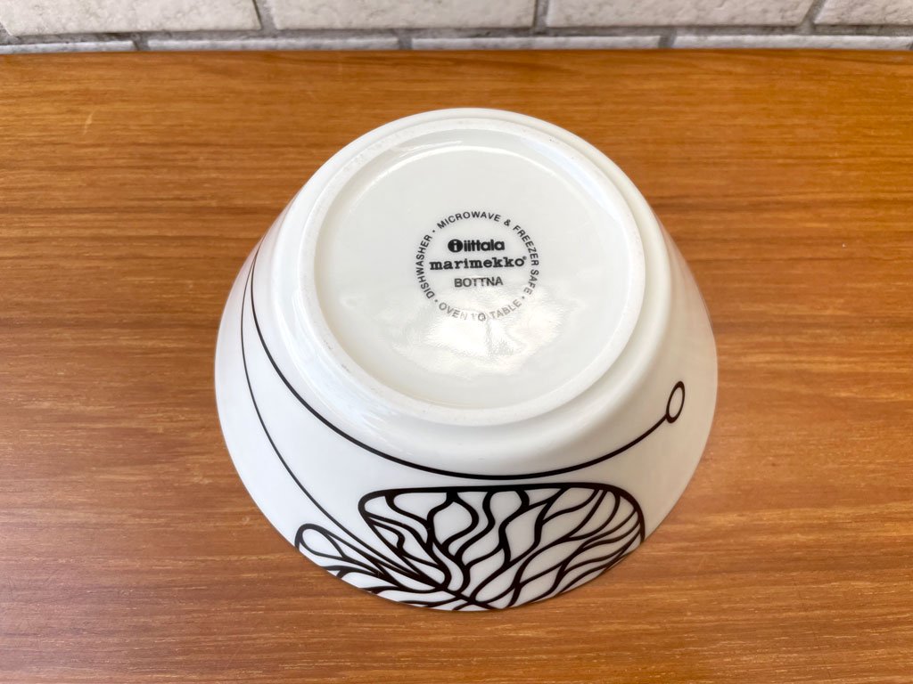 イッタラ × マリメッコ iittala × marimekko ボットナ BOTTNA ボウル 直径15cm 希少廃番 フィンランド 北欧食器 ■