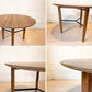 ノル Knoll ビンテージ ラウンド サイドテーブル Vintage Round Side table 3本脚 ミッドセンチュリー デコラトップ ★