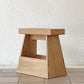 イデー IDEE FUMIDAI Stool Natural オーク材×コルク BIG-GAME デザイン 踏み台 スツール サイドテーブル ◇