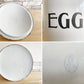 UKビンテージ Vintage エッグ缶 EGGS ホーロー 琺瑯 ワイヤーバスケット付き キャニスター 保存容器 英国 アンティーク ディスプレイアイテム 特大 希少 ●