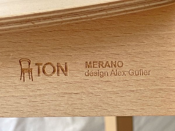トン TON メラーノ Merano ダイニングチェア スタッキングチェア CY058A ビーチ材 ナチュラル Alex Gufler M ◇