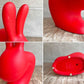 キーブー qeeboo ベビーラビットチェア Rabbit Baby Chair レッド キッズチェア イタリア製 ステファノ・ジョバンノーニ♪