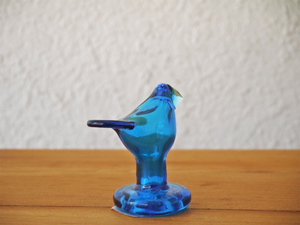 イッタラ iittala Birds by Toikka シエッポ 脚付き Sieppo ターコイズｘスカイブルー オイバ・トイッカ イッタラバード 箱付 SCOPE ◇