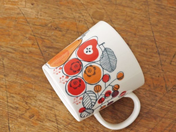 アラビア ARABIA キマラ Kimara マグカップ 2014年冬季限定 Pattern Bakeryデザイン ◇