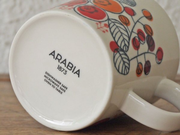 アラビア ARABIA キマラ Kimara マグカップ 2014年冬季限定 Pattern Bakeryデザイン ◇