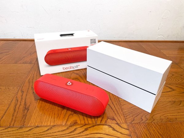 ビーツ エレクトロニクス Beats Pill+ ポータブル ワイヤレス スピーカー ML4Q2PA/A Product red シトラスレッド Bluetooth  国内正規品 ★