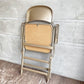 クラリン CLARIN フォールディングアームチェア FOLDING CHAIR WITH ARM フルクッション ベージュ PFS取扱 ♪