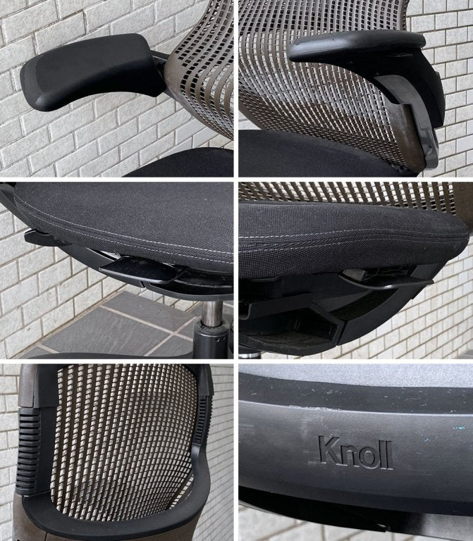 ノル Knoll ジェネレーション Generation デスクチェア オフィスチェア ブラック 昇降機能 自動サスペンションコントロール 参考価格￥123,600- ■