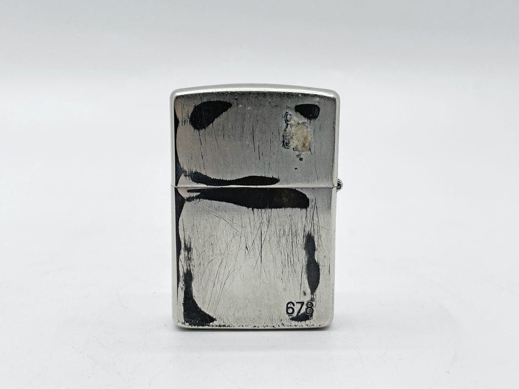 ジッポー zippo オイルライター LED-ZEPPELIN レッドツェッペリン 1991年製 シルバープレート ●