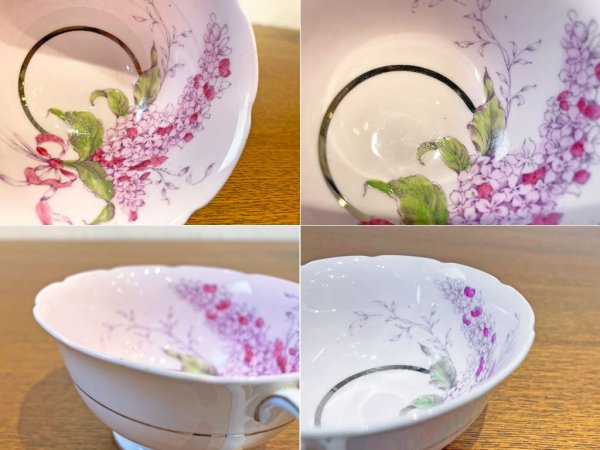 パラゴン Paragon ライラック Lilac ティーカップ＆ソーサー Tea cup & Saucer ピンク Pink 英国 イギリス アンティーク ★